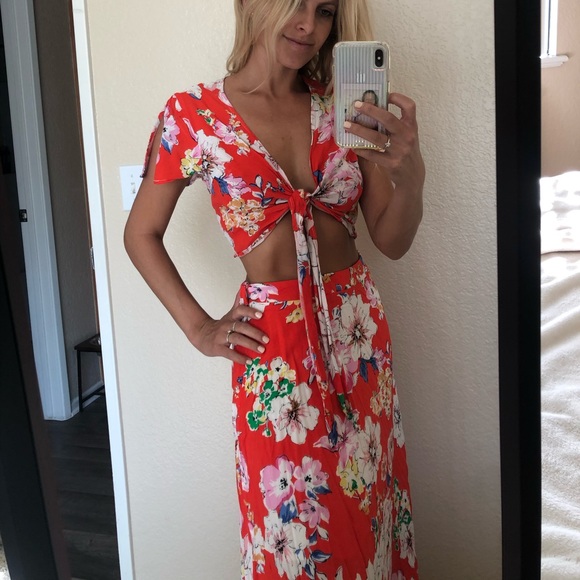 Other - Floral Two Piece Set